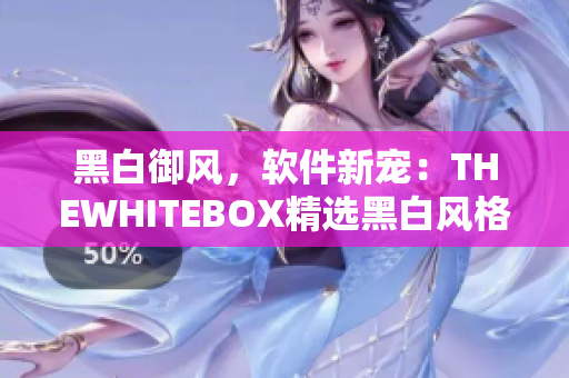 黑白御风，软件新宠：THEWHITEBOX精选黑白风格UI界面