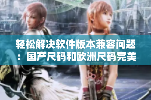 轻松解决软件版本兼容问题：国产尺码和欧洲尺码完美转换