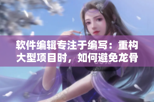 软件编辑专注于编写：重构大型项目时，如何避免龙骨错位问题？