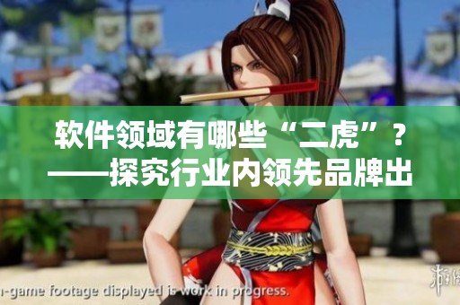 软件领域有哪些“二虎”？——探究行业内领先品牌出现的背景与原因