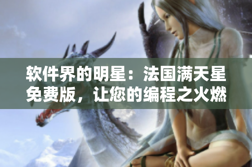 软件界的明星：法国满天星免费版，让您的编程之火燃起来
