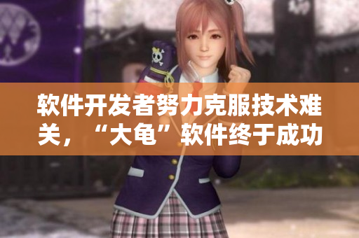 软件开发者努力克服技术难关，“大龟”软件终于成功攻陷张娟征的电脑