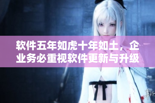 软件五年如虎十年如土，企业务必重视软件更新与升级。