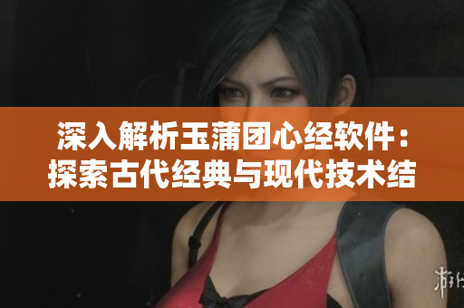 深入解析玉蒲团心经软件：探索古代经典与现代技术结合之奥秘