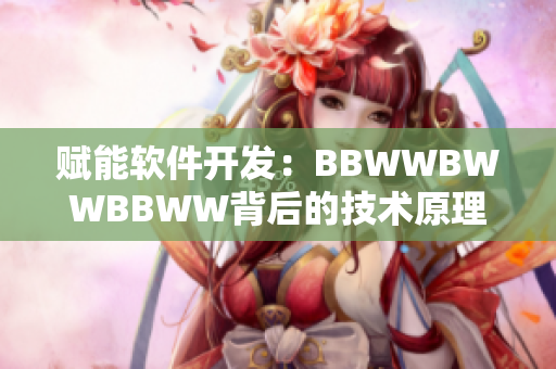 赋能软件开发：BBWWBWWBBWW背后的技术原理解析与实践指南