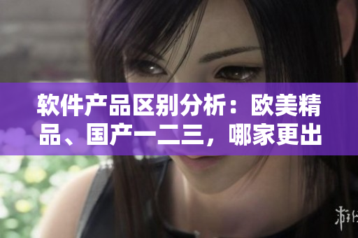 软件产品区别分析：欧美精品、国产一二三，哪家更出色？