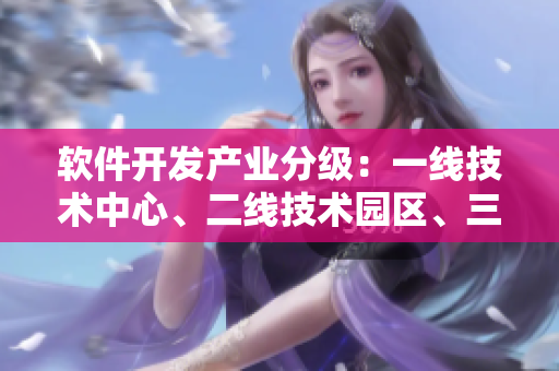 软件开发产业分级：一线技术中心、二线技术园区、三线技术基地