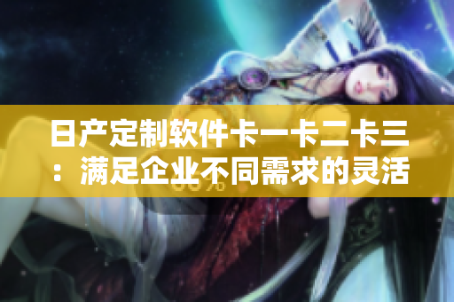 日产定制软件卡一卡二卡三：满足企业不同需求的灵活选择