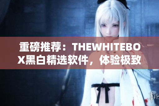 重磅推荐：THEWHITEBOX黑白精选软件，体验极致视觉冲击！