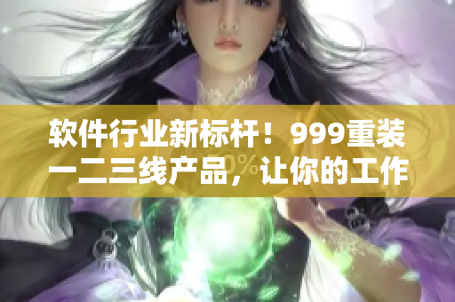 软件行业新标杆！999重装一二三线产品，让你的工作高效到极致！