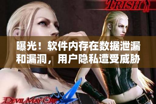 曝光！软件内存在数据泄漏和漏洞，用户隐私遭受威胁！