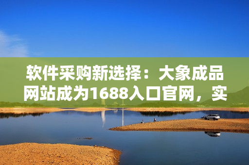 软件采购新选择：大象成品网站成为1688入口官网，实现高效便捷采购