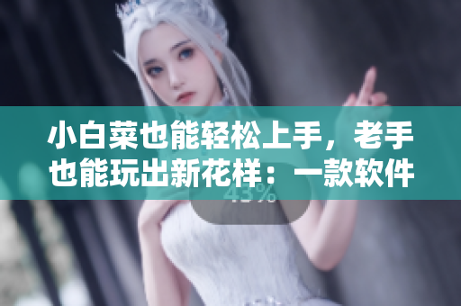 小白菜也能轻松上手，老手也能玩出新花样：一款软件使用心得分享