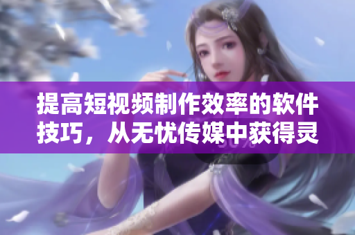 提高短视频制作效率的软件技巧，从无忧传媒中获得灵感