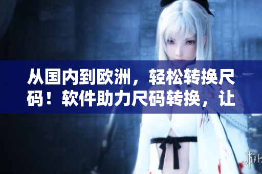 从国内到欧洲，轻松转换尺码！软件助力尺码转换，让跨国购物变得更简单