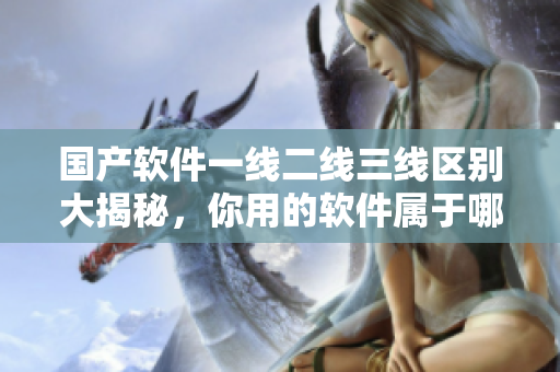 国产软件一线二线三线区别大揭秘，你用的软件属于哪一线？