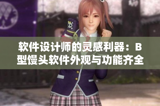 软件设计师的灵感利器：B型馒头软件外观与功能齐全