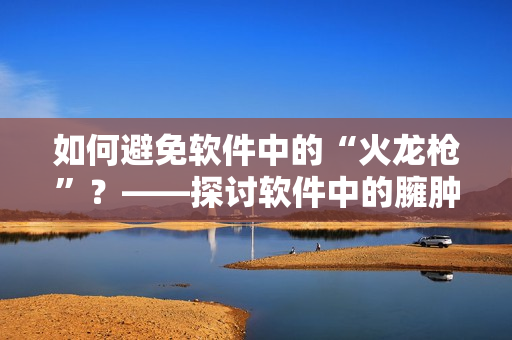 如何避免软件中的“火龙枪”？——探讨软件中的臃肿代码处理方法
