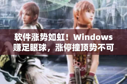 软件涨势如虹！Windows赚足眼球，涨停撞顶势不可挡