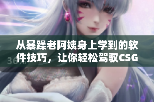 从暴躁老阿姨身上学到的软件技巧，让你轻松驾驭CSGO游戏