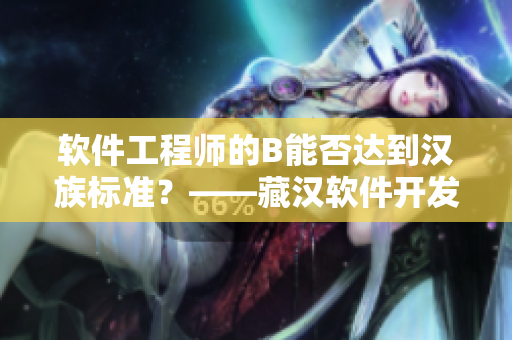软件工程师的B能否达到汉族标准？——藏汉软件开发者之间的文化融合与交流