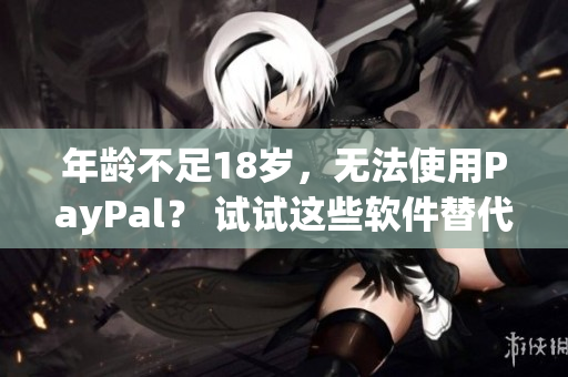 年龄不足18岁，无法使用PayPal？ 试试这些软件替代支付方式