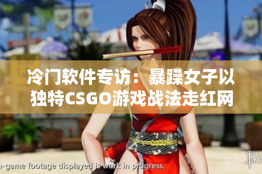 冷门软件专访：暴躁女子以独特CSGO游戏战法走红网络！
