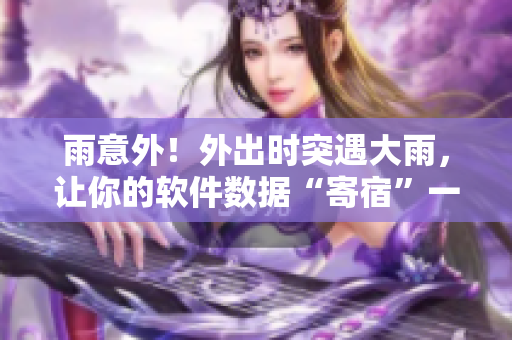 雨意外！外出时突遇大雨，让你的软件数据“寄宿”一晚？