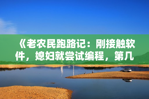 《老农民跑路记：刚接触软件，媳妇就尝试编程，第几集奇迹诞生？》