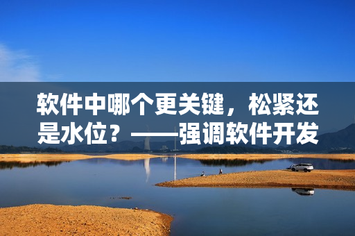 软件中哪个更关键，松紧还是水位？——强调软件开发流程与质量控制