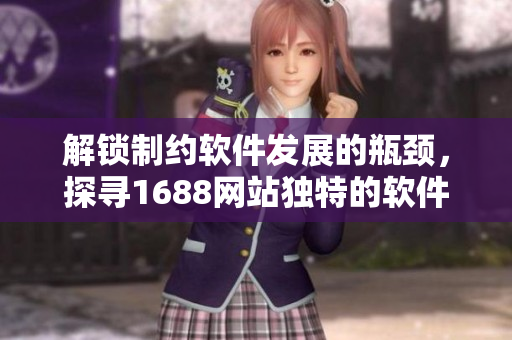 解锁制约软件发展的瓶颈，探寻1688网站独特的软件资源