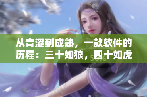 从青涩到成熟，一款软件的历程：三十如狼，四十如虎，五十更稳健