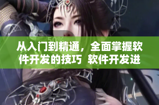 从入门到精通，全面掌握软件开发的技巧  软件开发进阶实战
