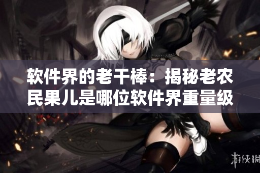 软件界的老干棒：揭秘老农民果儿是哪位软件界重量级人物