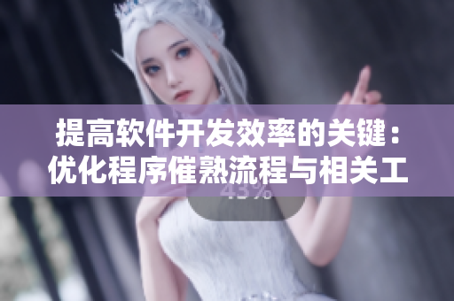 提高软件开发效率的关键：优化程序催熟流程与相关工具的选择与配合