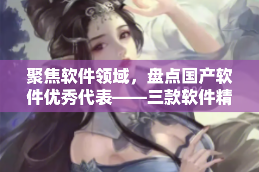 聚焦软件领域，盘点国产软件优秀代表——三款软件精华液汇总