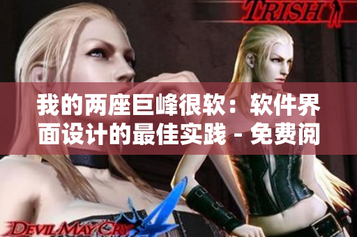 我的两座巨峰很软：软件界面设计的最佳实践 - 免费阅读