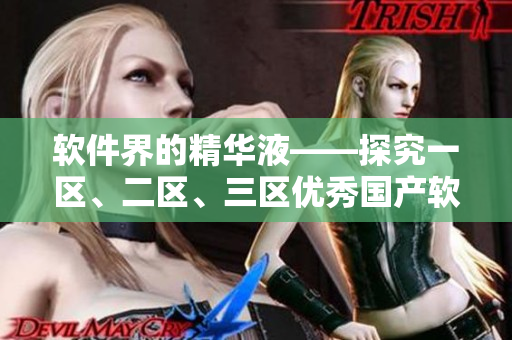 软件界的精华液——探究一区、二区、三区优秀国产软件