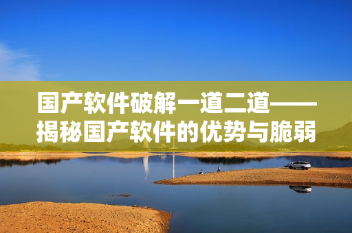 国产软件破解一道二道——揭秘国产软件的优势与脆弱