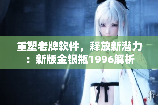 重塑老牌软件，释放新潜力：新版金银瓶1996解析