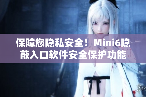 保障您隐私安全！Mini6隐蔽入口软件安全保护功能