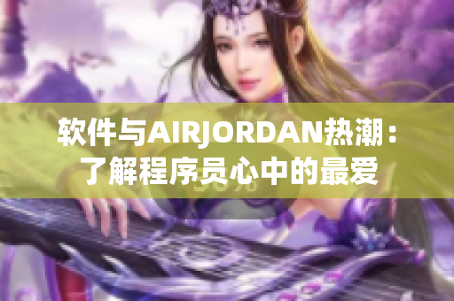 软件与AIRJORDAN热潮：了解程序员心中的最爱