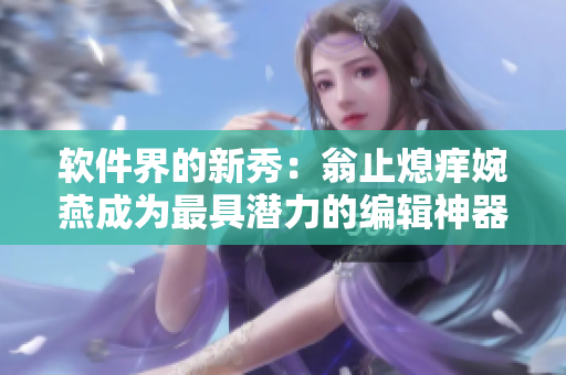 软件界的新秀：翁止熄痒婉燕成为最具潜力的编辑神器