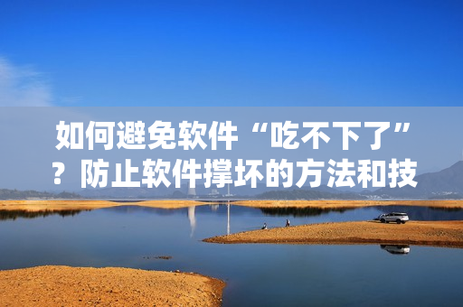 如何避免软件“吃不下了”？防止软件撑坏的方法和技巧