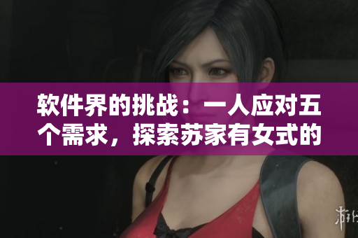 软件界的挑战：一人应对五个需求，探索苏家有女式的软件解决方案
