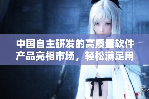 中国自主研发的高质量软件产品亮相市场，轻松满足用户需求