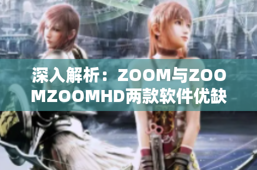深入解析：ZOOM与ZOOMZOOMHD两款软件优缺点对比分析