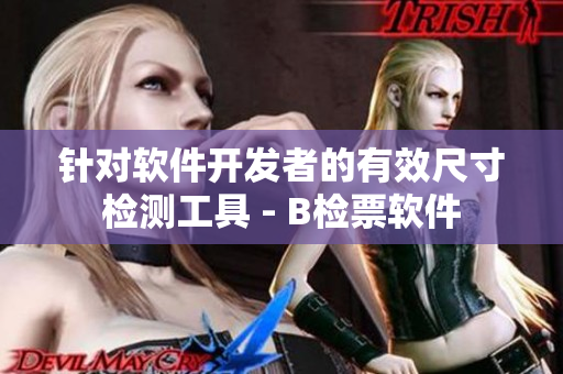 针对软件开发者的有效尺寸检测工具 - B检票软件