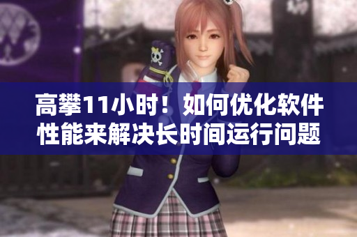 高攀11小时！如何优化软件性能来解决长时间运行问题？
