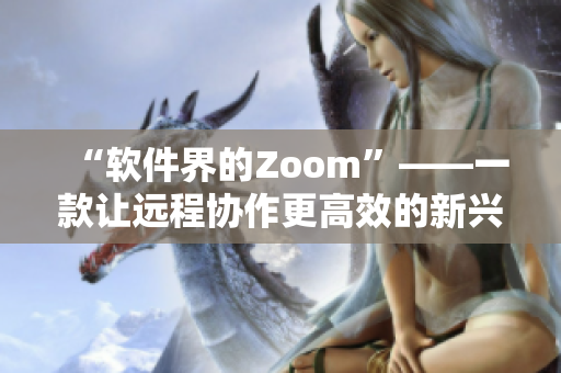 “软件界的Zoom”——一款让远程协作更高效的新兴软件